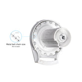1 Pair Roll Ease R-Series RB560 Bracket for R16 Clutch +Roller Brackets + End Plug (White)